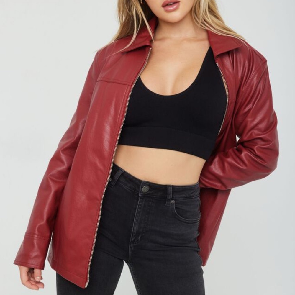 Red Leather Jacket